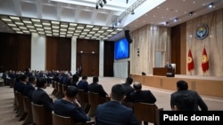 Президент Садыр Жапаровдун курулуш компанияларынын жетекчилери менен жолугушуусу. Бишкек. 23-январь, 2026-жыл