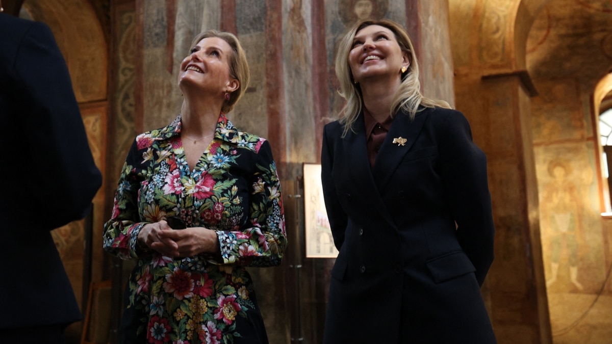 Duchess Sophie Visits Ukraine In First Trip By British Royal Since Start Of War - Vimarsana News