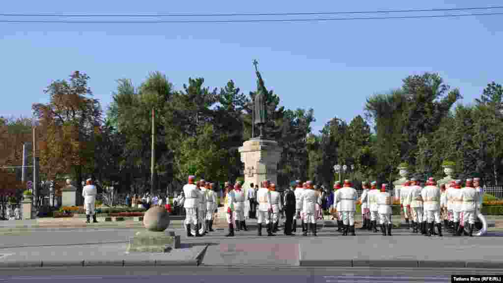 Moldova - Independence Day, Police, Protests, Chișinău