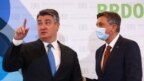Domaćini skupa, predsednici Hrvatske Zoran Milanović i Slovenije Borut Pahor 