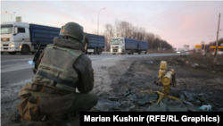 Боевые действия в Украине, иллюстрационное фото 