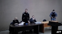 Navalnîi la ședința tribunalului