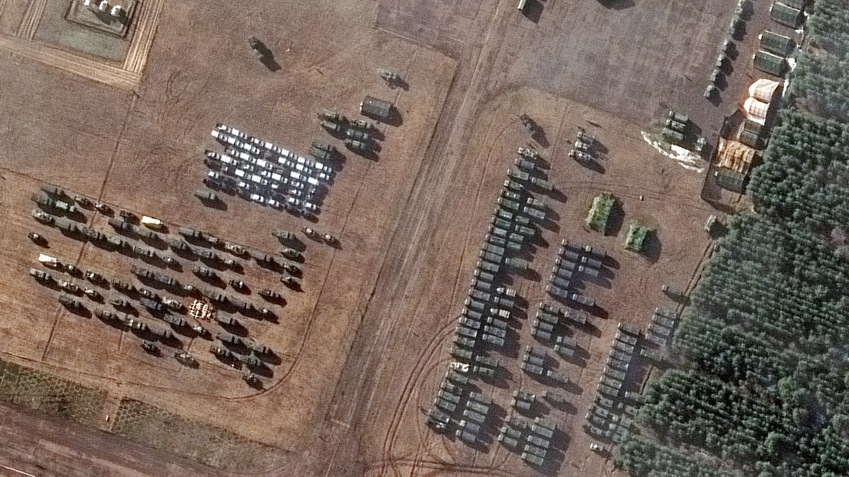 Satellite Photos Show Bolstering Of Russian Forces And Supplies Around ...