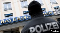 Bayerischer Hof Hotel, locul unde se desfpșoară Conferința pe teme de securitate de la München, 18 fenruarie 2022.