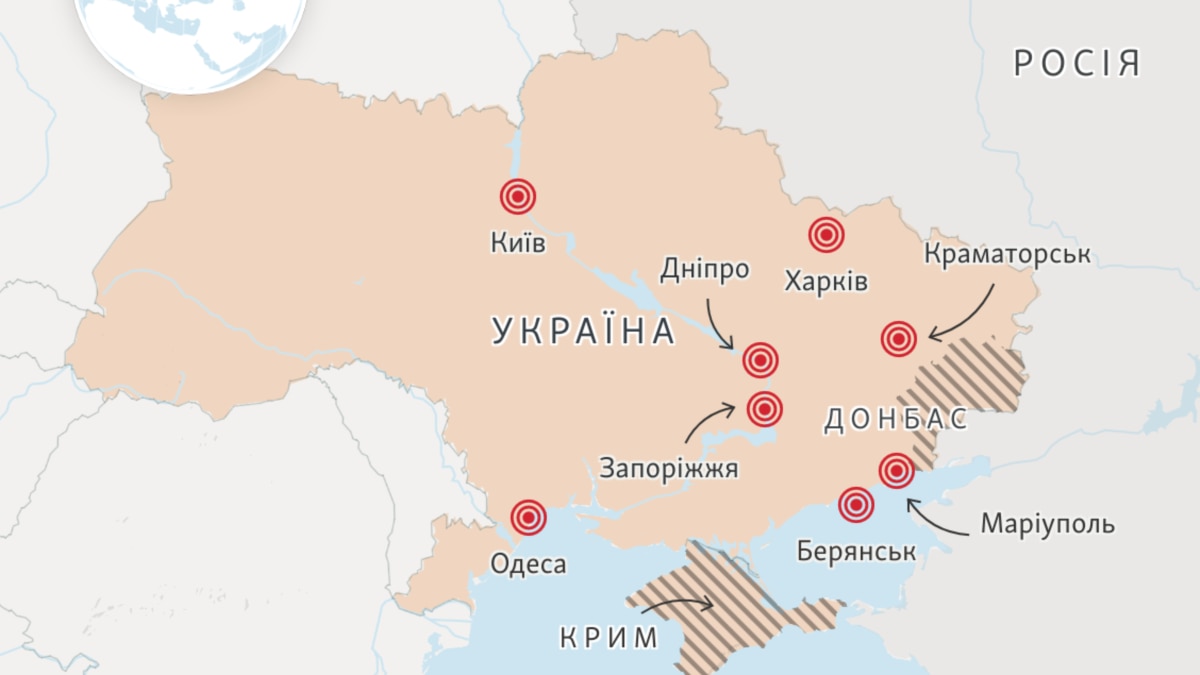 Мапа: де в Україні повідомляють про звуки вибухів (оновлюється)