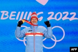 Биатлоншы Йоханнес Тиннес Бе Пекин олимпиадасында бірнеше медаль алды.