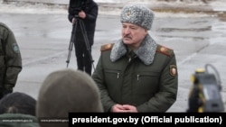 Presidenti bjellorus Alyaksandr Lukashenka.