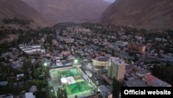  Хорог, административный центр Бадахшанской области Таджикистана.