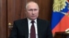 Predsednik Rusije Vladimir Putin prilikom obraćanja emitovanog 21. februara 2022.