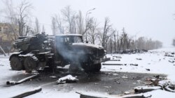 Uništeni ruski vojni kamion Grady kod Harkova, 25. februar