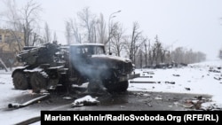 Кореспондент Радіо Свобода: Ймовірно, в боєкомплект російського Граду влучили протитанковою зброєю