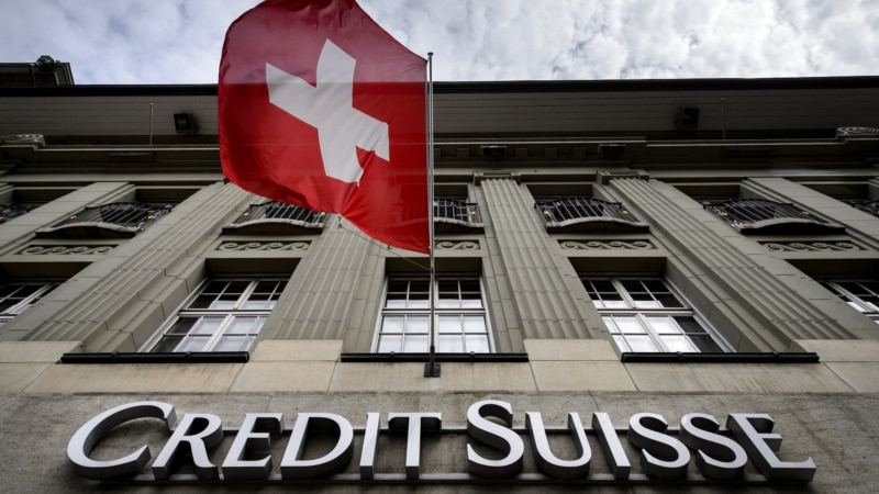 На рахунках у швайцарскім банку Credit Suisse заблякавалі амаль $20 млрд расейскіх актываў