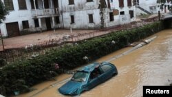 Vërshimet në Petropolis të Brazilit më 16 shkurt. 