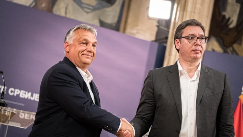 Vučić i Orban na otvaranju brze pruge Beograd - Novi Sad