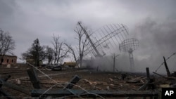 Pamje nga sulmet ajrore në qytetin ukrainas, Mariupol. Fotografi nga arkivi.