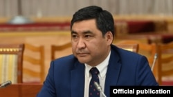 Kyrgyz Economy and Commerce Minister Daniyar Amangeldiev told RFE/RL that Bishkek cannot guarantee that no sanctioned goods are being exported to Russia. (file photo)
