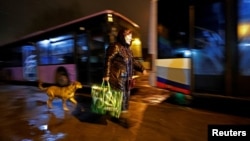Эвакуация из Донецка этой ночью