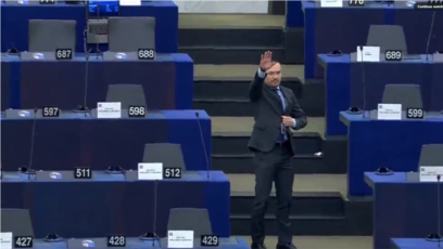 Председателката на Европейския парламент ЕП Роберта Мецола осъди нацисткия поздрав