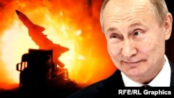 Владимир Путин. Коллаж на основе фото Reuters