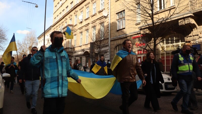 Фоторепортаж: Марш єдності у центрі Львова
