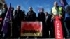 Firefighters protest for higher wages in Sofia 