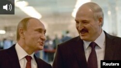 Putin și Lukașenka, imagine de arhivă. 
