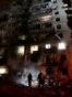 UKRAINE-CRISIS/KYIV Damaged Residential Building