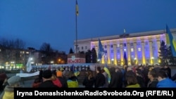 Херсон за день до начала ввода российских войск в Украину, 23 февраля. Архивная фотография