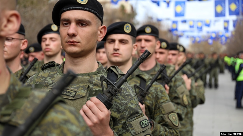 Parakalimi i i pjesëtarëve të Forcës së Sigurisë së Kosovës.&nbsp;&nbsp;