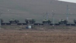 More Russian Military Vehicles Headed Toward Crimea