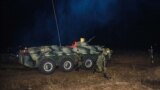 Exerciții militare de noapte în Transnistria