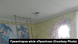 Наслідки ранкового обстрілу дитячого садка, Станиця Луганська. 17 лютого 2022 року