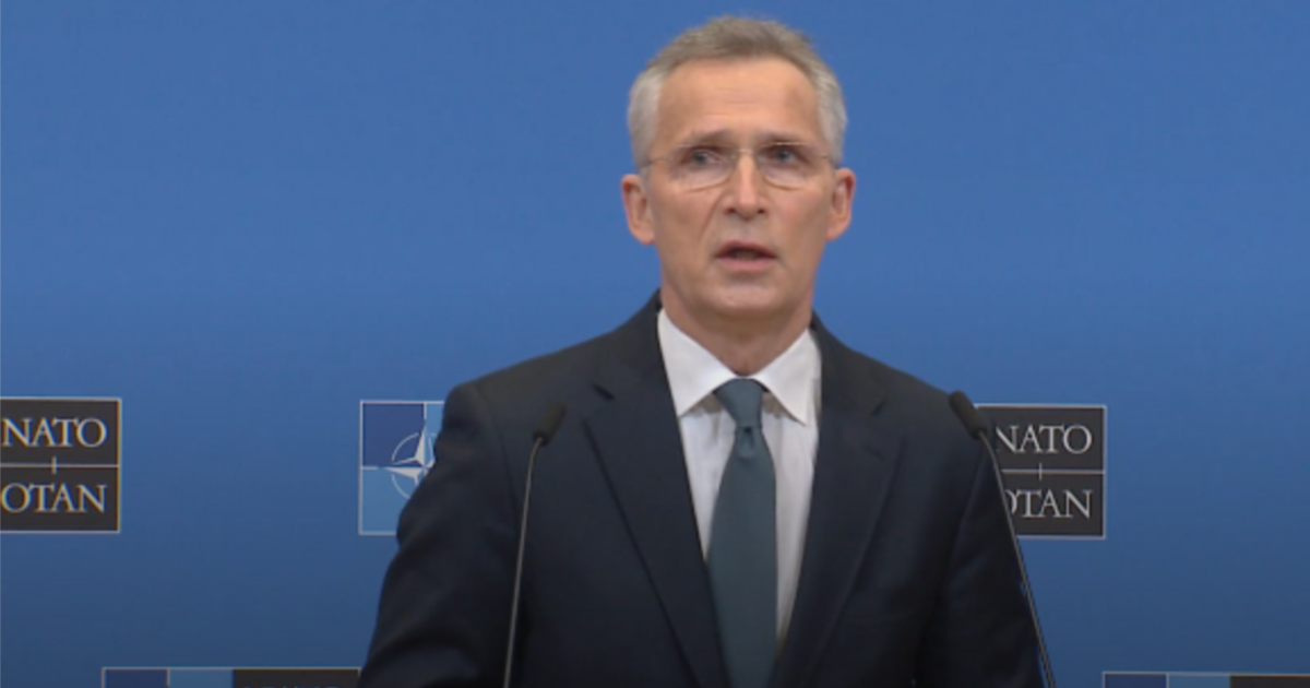 NATO Chief Says Signs Suggest Russia Plans A 'Full-Scale Attack' On Ukraine