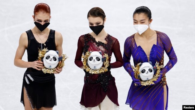 Победительницы личного турнира