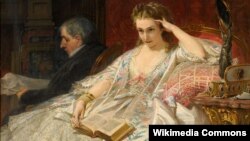 Фэлікс Арман Элян, Маладая шляхетная дама ў салёне