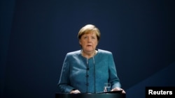 Kancelarja gjermane, Angela Merkel. 
