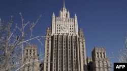 The Russian Foreign Ministry announced the sanctions on October 29. (file photo)