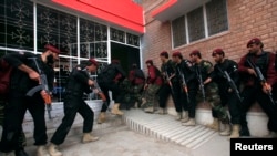 Pakistani special combat unites during exercise (file photo).