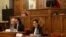 Нова міністерка закордонних справ Угорщини Аніта Орбан (п) в угорському парламенті, травень 2026 року