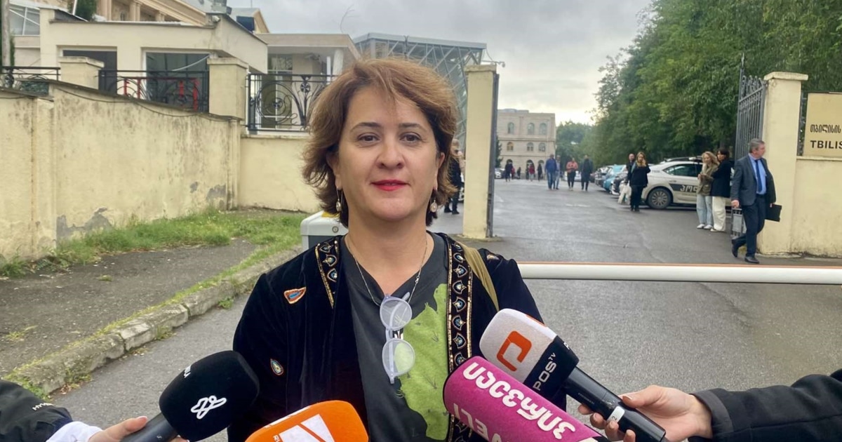 პასუხიებით მოსამართლე კმაყოფილი ჩანდა - ნინო ევგებიძე ე.წ. პირბადეების საქმეზე სასამართლოში გამოკითხეს