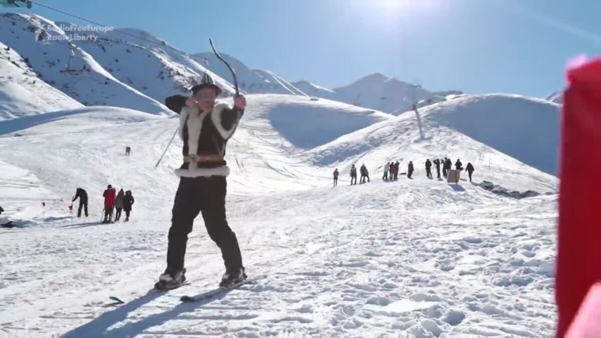 A Revived Ancient Sport In Kyrgyzstan Ski Archery