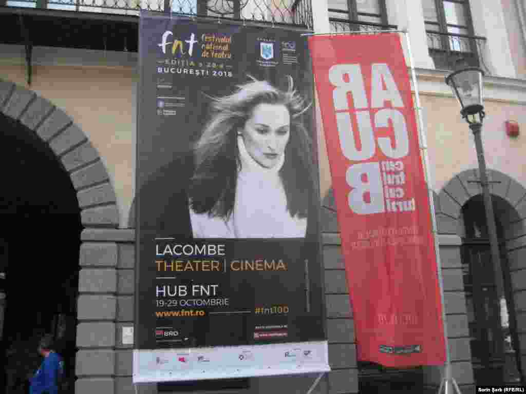 Afișul Festivalului Național de Teatru de la București, ediția 28