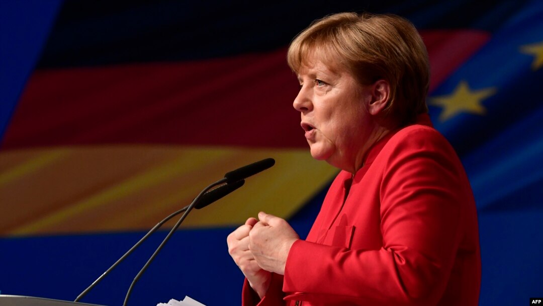 German Chancellor Angela Merkel (file photo)
