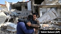 Ирандын  батышындагы Сарпол-и-Захаб району. 15-ноябрь, 2017-жыл. 