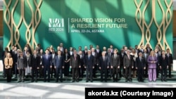 Участники регионального экологического саммита. Астана, 22 апреля 2026