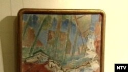 К.С. Петров-Водкин. «Отражение в воде. Самарканд». 1921