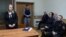 U.S. citizen Sarah Krivanek attends a court hearing in Ryazan, Russia, on November 10.
