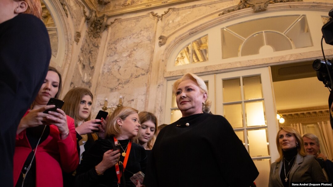 Viorica Dăncilă după aflarea rezultatului la alegerile prezidențiale