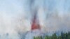 SPAIN-VOLCANO/Lava and smoke are seen following the eruption of a volcano in the Cumbre Vieja national park at El Paso, on the Canary Island of La Palma, Spain.