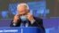 European High Representative for Foreign Affairs, Josep Borrell, is seen during a video press conference at the end of International Donors' Conference in solidarity with Venezuelan refugees. May 26, 2020